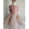 PEMBE TAŞLI ELBİSE