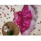 ŞEKER PEMBE PAYET ELBİSE DANTELLİ